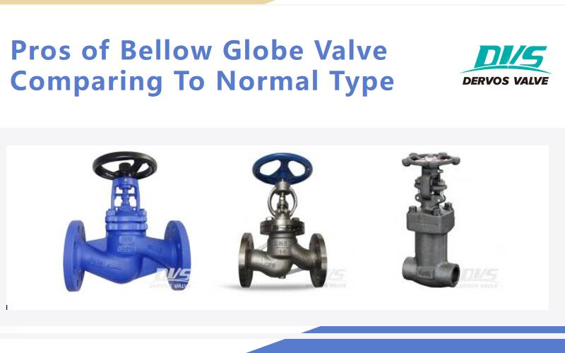 إيجابيات Bellow Globe Valve مقارنة بالنوع العادي