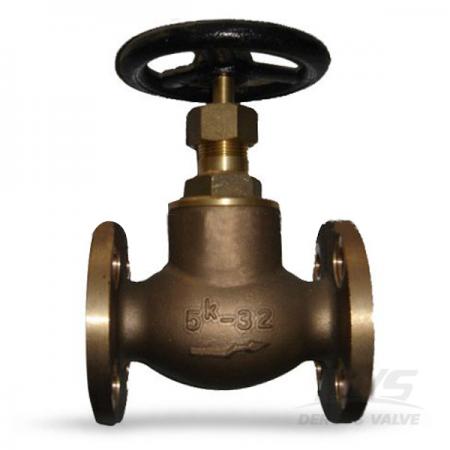 jis globe valve flanged