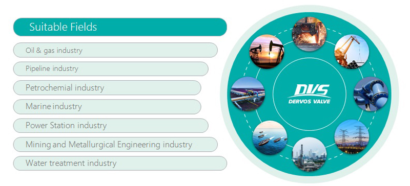 Dervos工业阀门应用